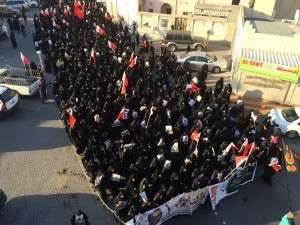 تظاهرات اعتراض آمیز به ادامه بازداشت شیخ علی سلمان در بحرین