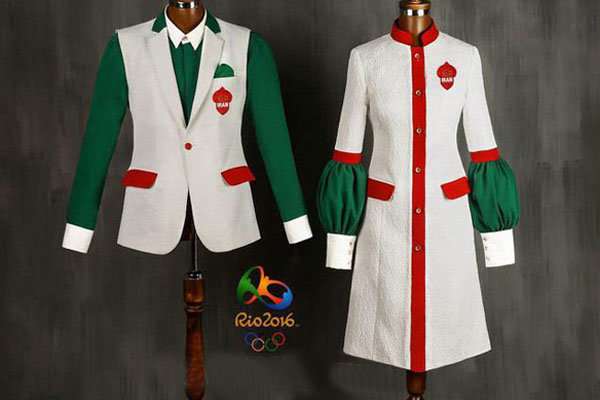 تصویری از طرح نهایی لباس کاروان ورزش ایران برای المپیک ۲۰۱۶ ریو