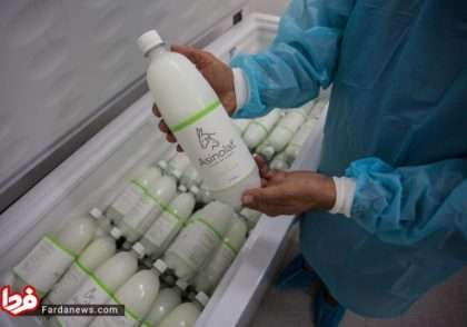 کارخانه‌ای که شیر الاغ می‌فروشد + تصاویر