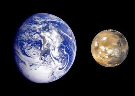 ملاقات مریخ و زمین پس از 15 سال