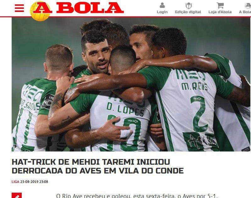 بازتاب درخشش طارمی در رسانه های پرتغال