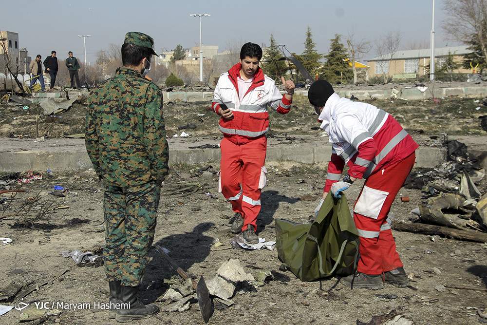 پیکر ۶۱ جان‌باخته سقوط هواپیمای اوکراینی شناسایی شد