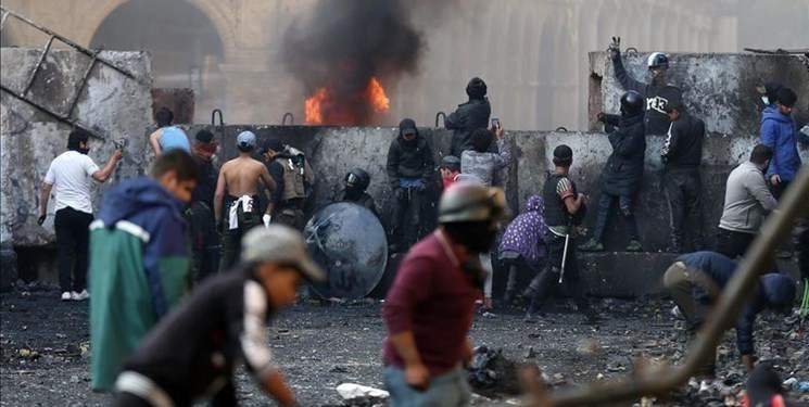 توسل آمریکا به حمایت از اعتراضات خشونت بار در عراق