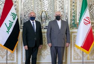 وزیر خارجه عراق با ظریف دیدار کرد