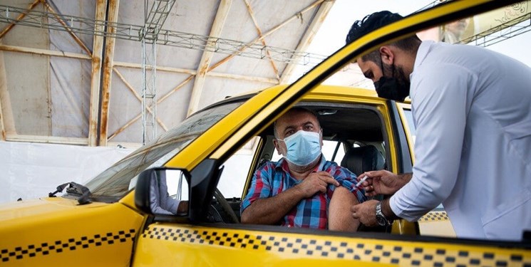 سامانه نوبت‌دهی واکسن کرونا برای رانندگان تاکسی‌های اینترنتی ۳۰ سال به بالا باز شد