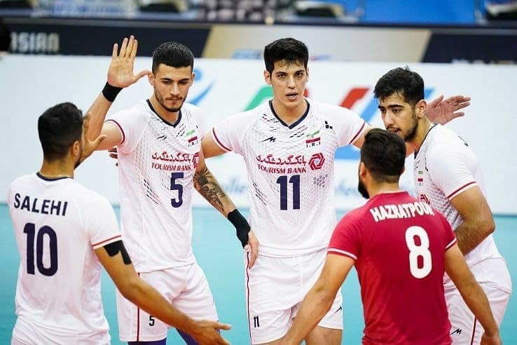 والیبال قهرمانی آسیا / ایران فینالیست شد