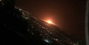 مشاهده شدن نور نارنجی در شرق تهران / انفجار مخزن گازی که تلفاتی در پی نداشت